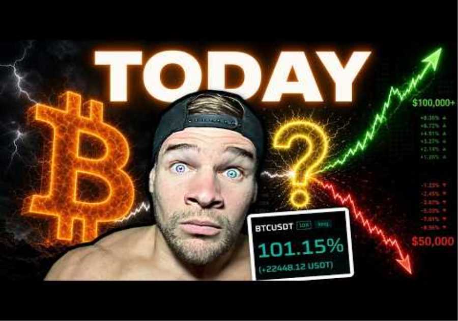 🚨 Bitcoin Is About to Make Its Biggest Move Yet | LIVE