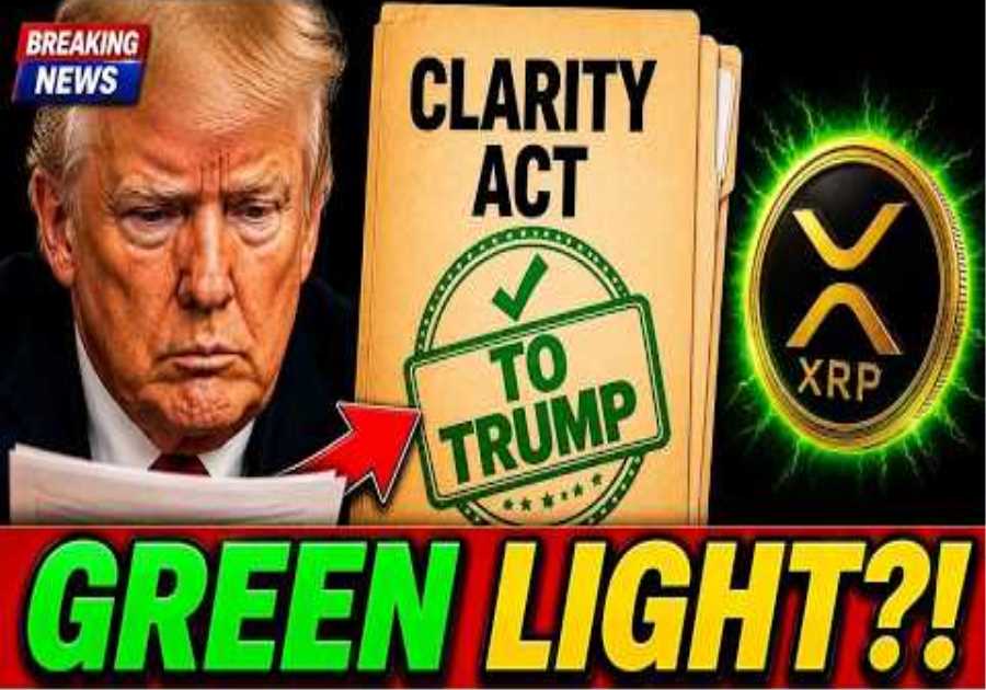 XRP Just Got a Green Light? Two Senators Sent This to Trump's Desk — Watch Now