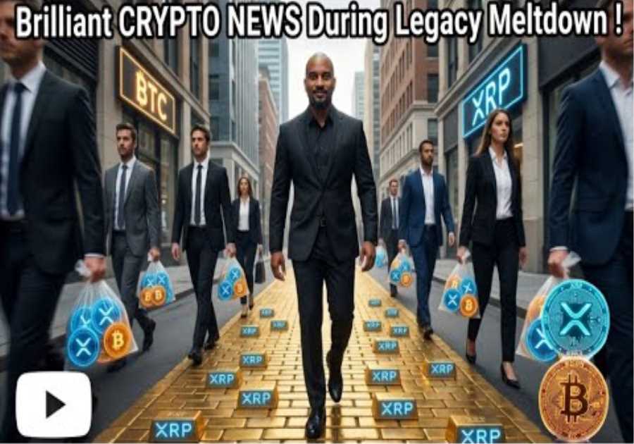 XRP: Brilliant Crypto News During Legacy MELTDOWN!