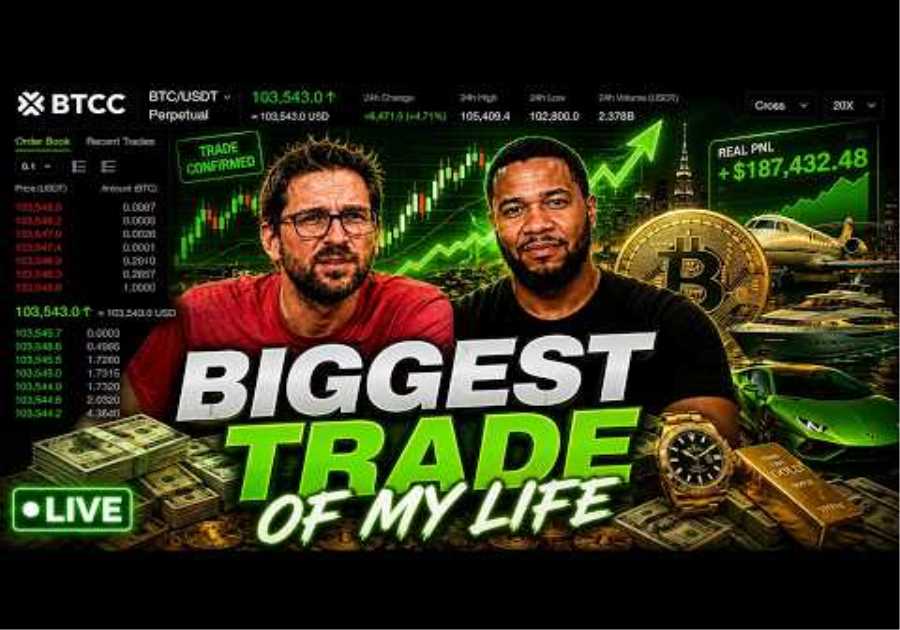 Bitcoin and Tech Stocks Rally (Live Trading)