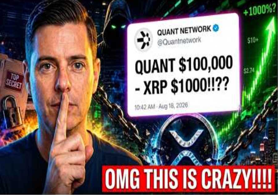 $100,000 QUANT CONFIRMED!??!!? THIS MEANS XRP $1000+ PRICE!??!!