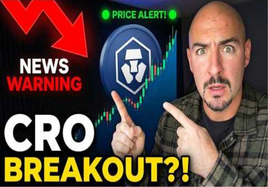 Is It Time For A CRO Coin BREAKOUT?!? (Crypto News WARNING & Cronos Price ALERT!)