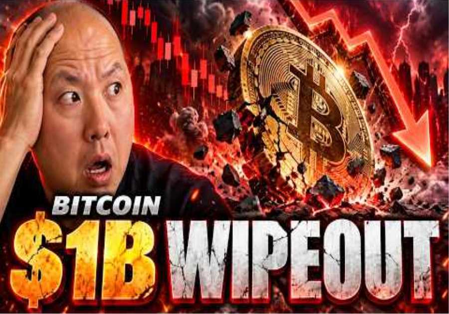 Bitcoin Had a $1 Billion Wipeout...What's next?